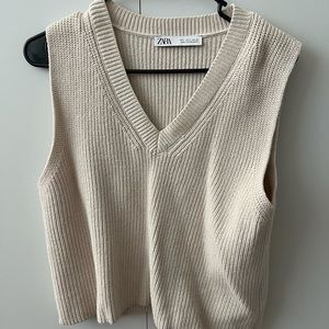 Zara sweater vest